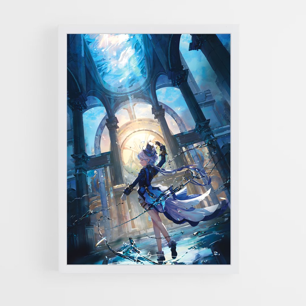 Poster Genshin impact enchanteuse (vue 3)